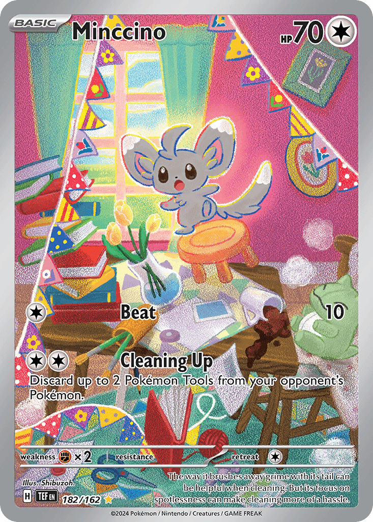 Minccino Pokémon card