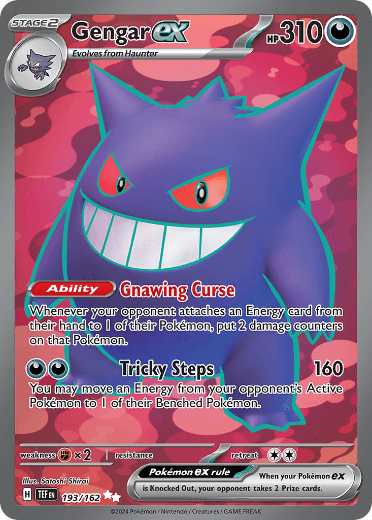 Gengar ex from Temporal Forces