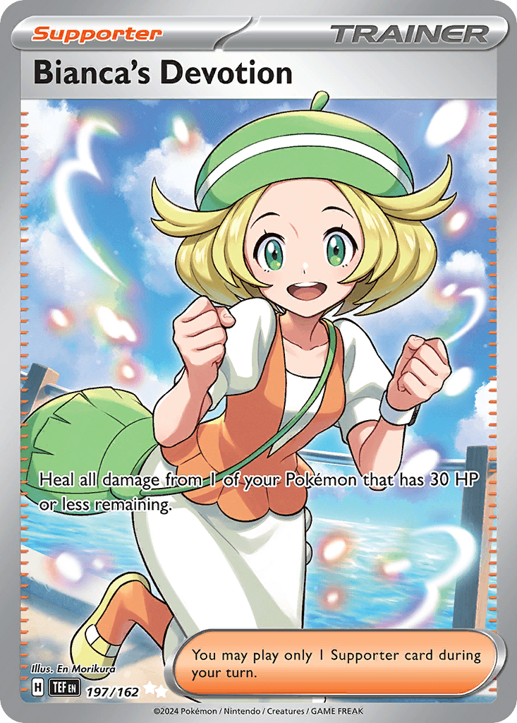 Bianca's Devotion Pokémon card