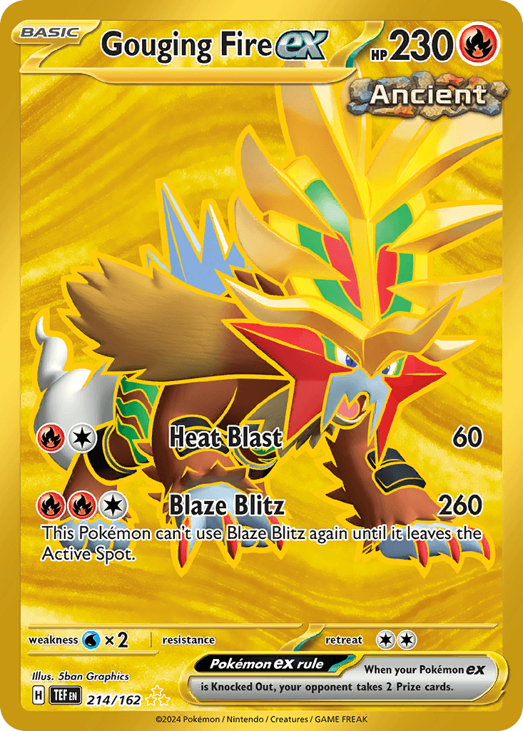 Gouging Fire ex — Hyper Rare