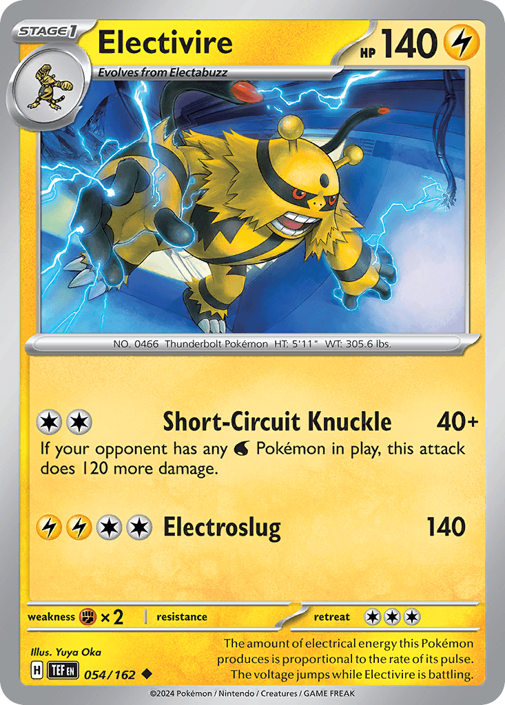 Electivire Pokémon card