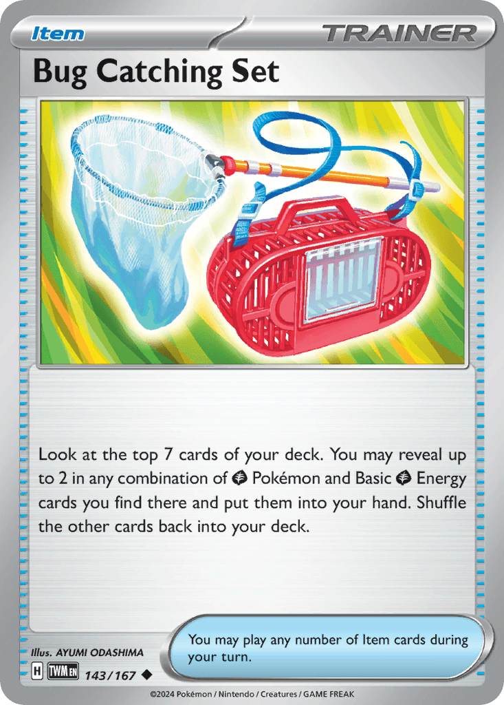 Bug Catching Set Pokémon card