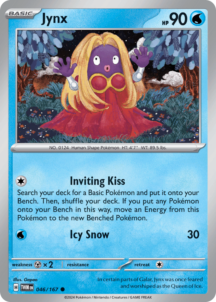 Jynx Pokémon card