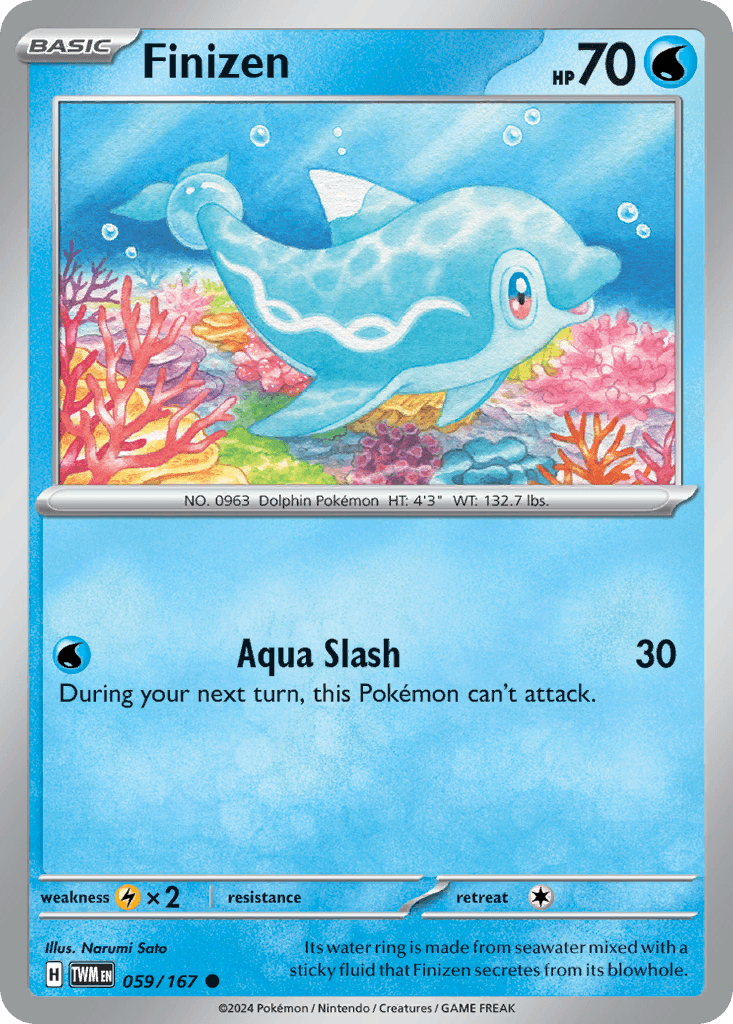 Finizen Pokémon card