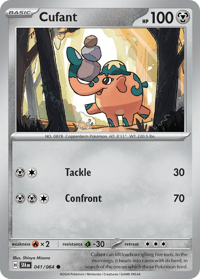 Cufant Pokémon card