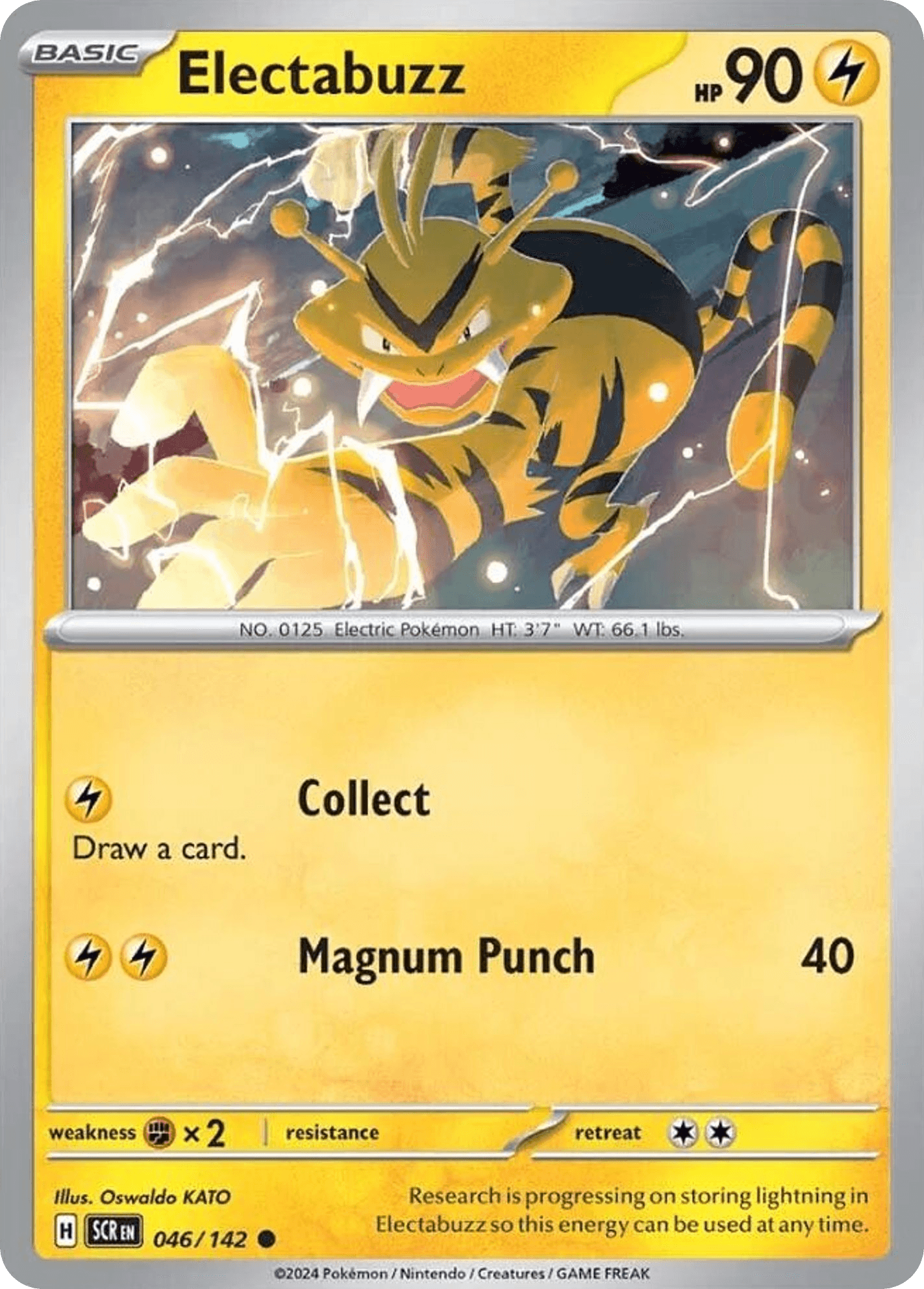 Electabuzz Pokémon card