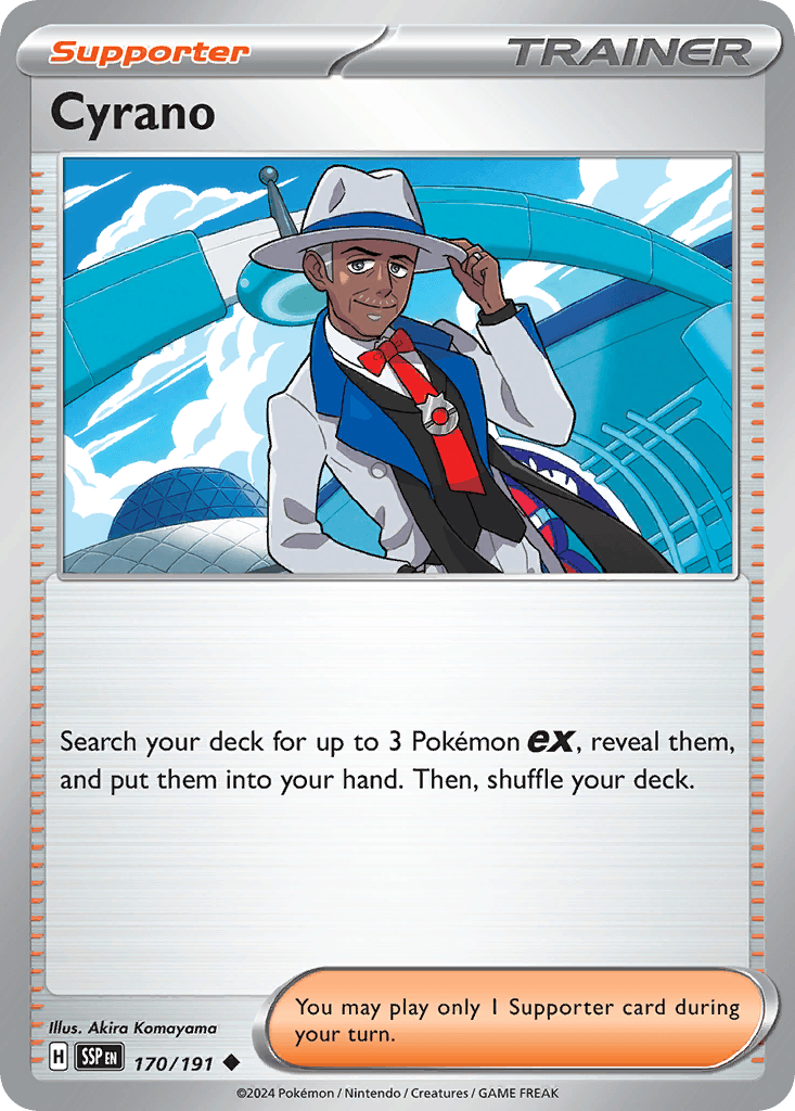 Cyrano Pokémon card