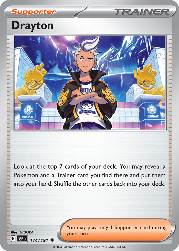 Drayton Pokémon card