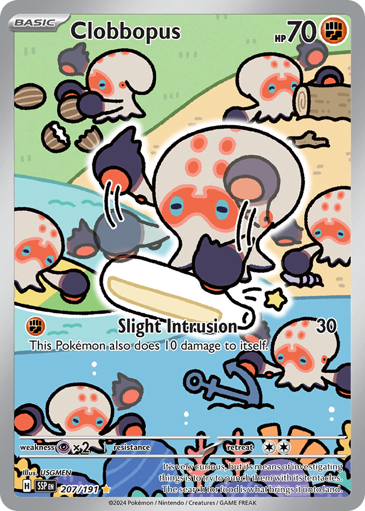 Clobbopus Pokémon card