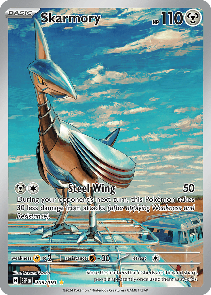 Skarmory Pokémon card