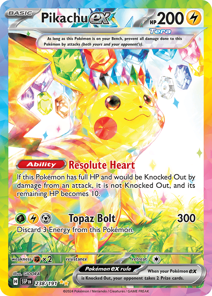 Pikachu ex — Special Illustration Rare