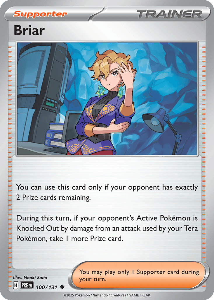Briar Pokémon card