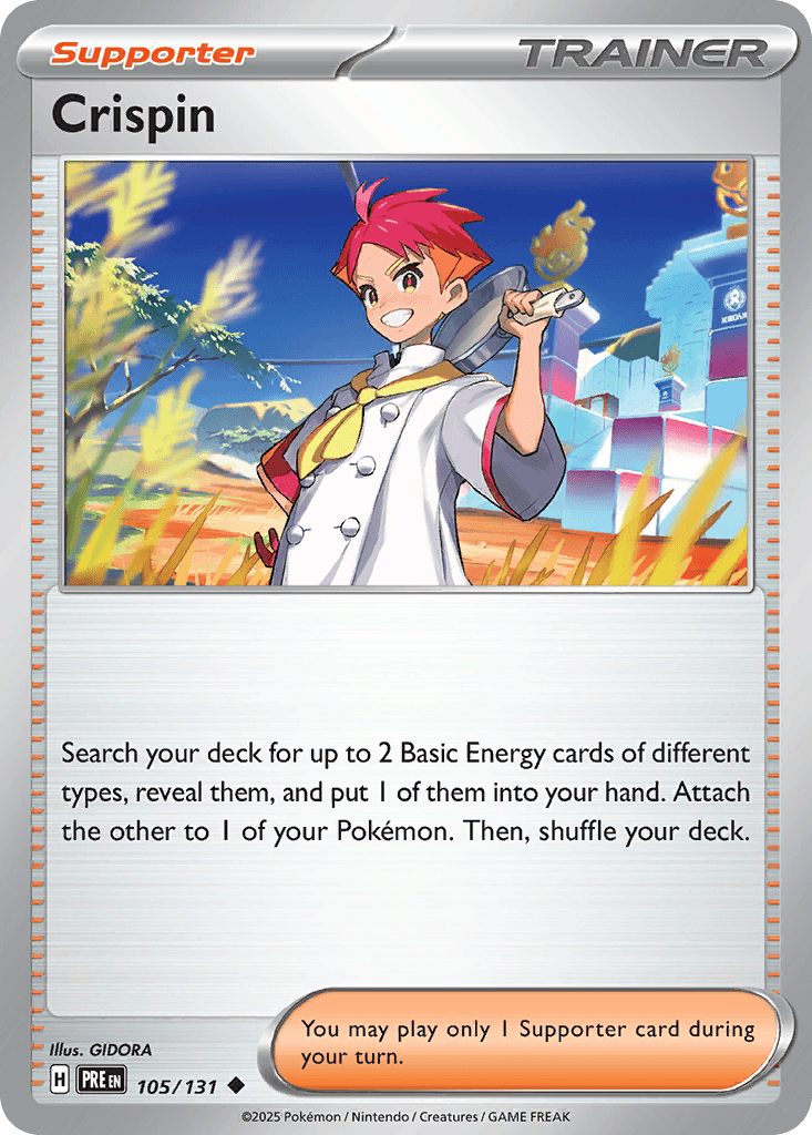 Crispin Pokémon card