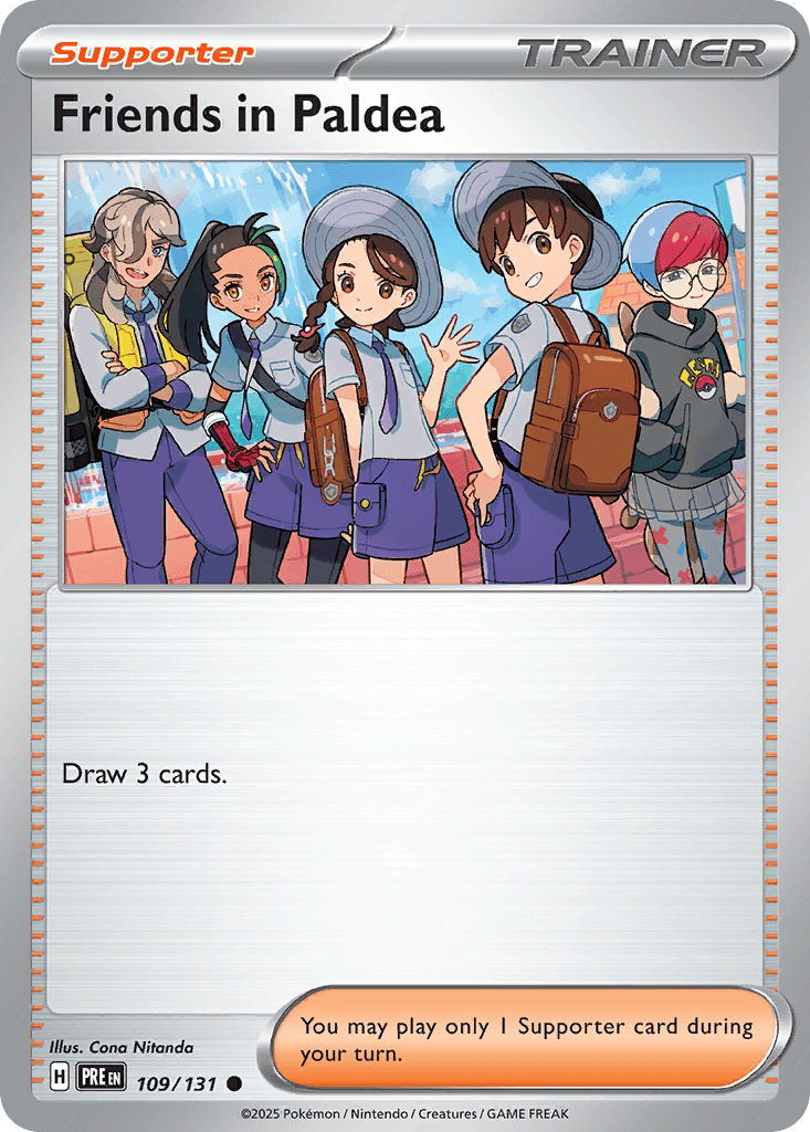 Friends in Paldea Pokémon card