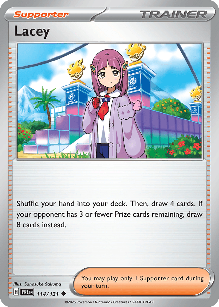 Lacey Pokémon card