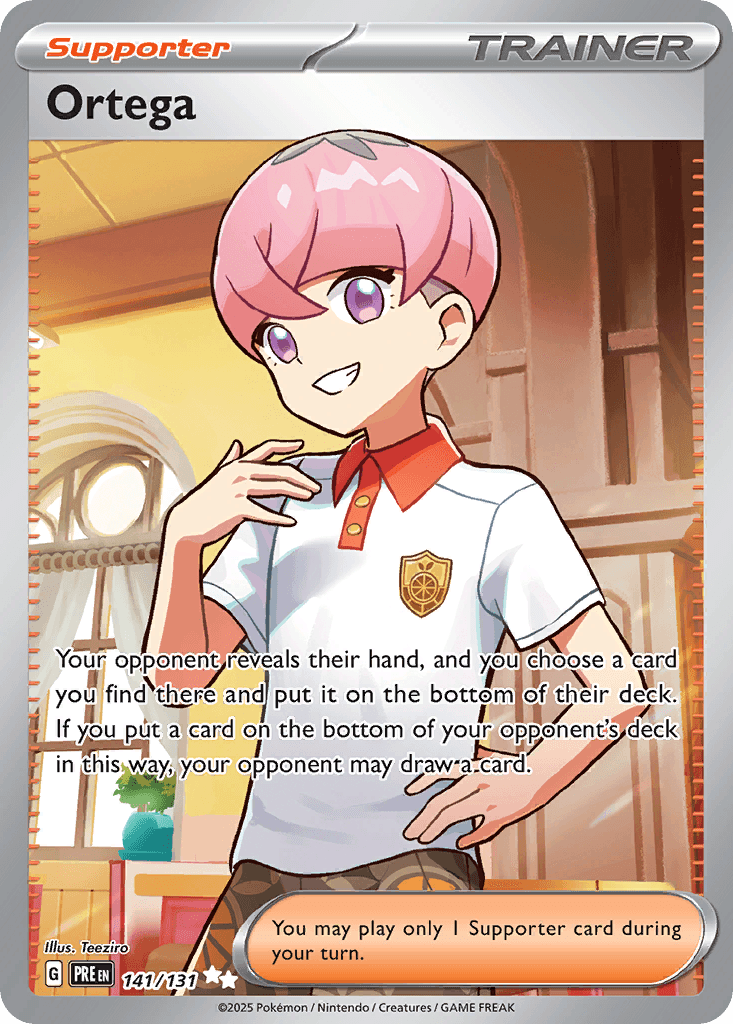 Ortega Pokémon card