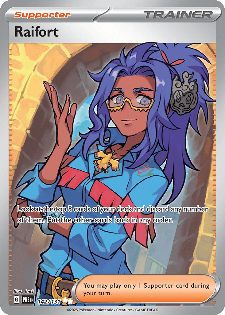 Raifort Pokémon card