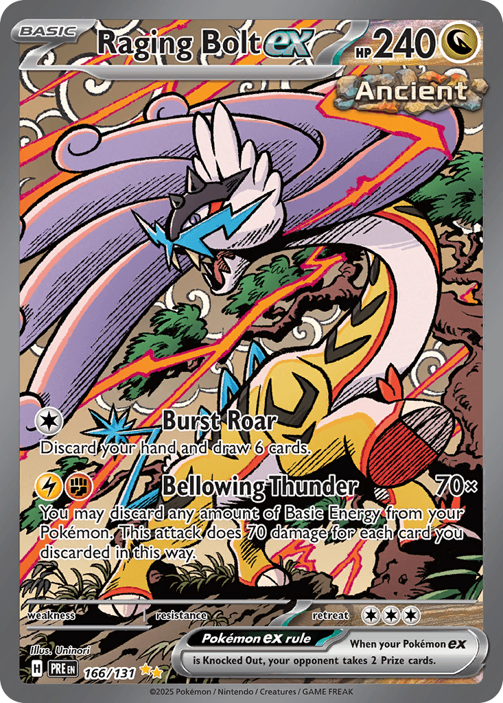 Raging Bolt ex — Dragon type