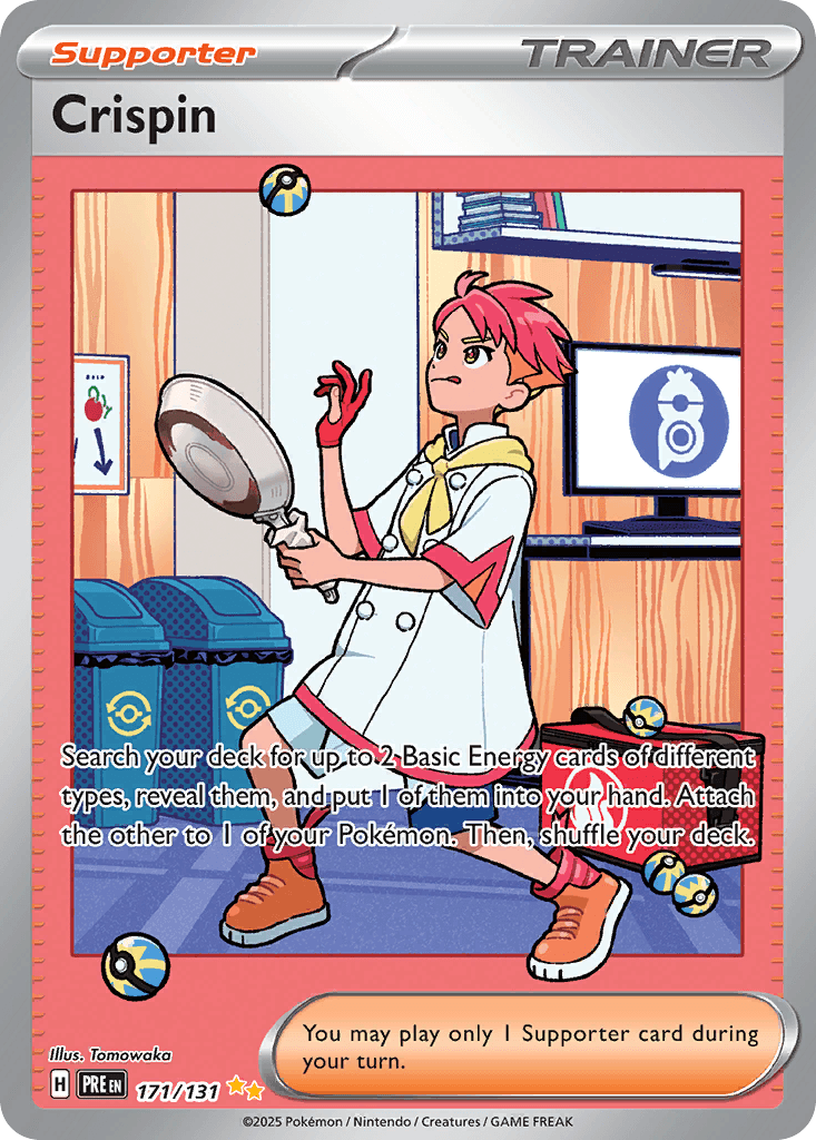 Crispin Pokémon card