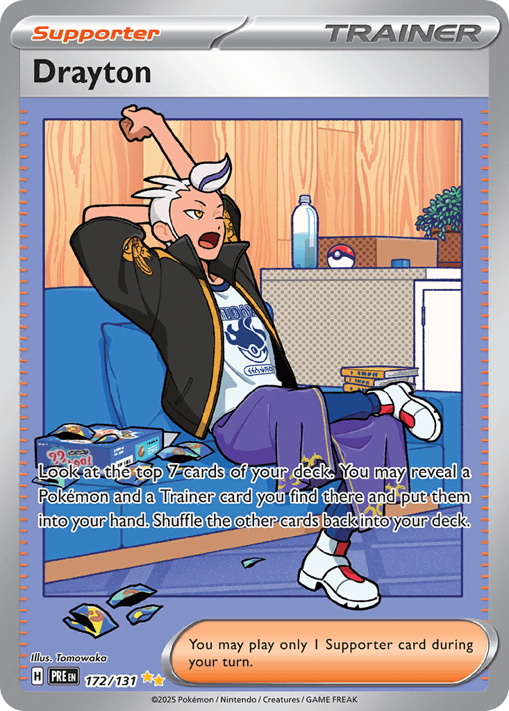 Drayton Pokémon card