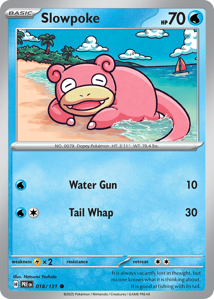Slowpoke Pokémon card