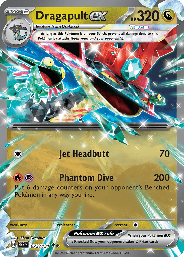 Dragapult ex — Dragon type