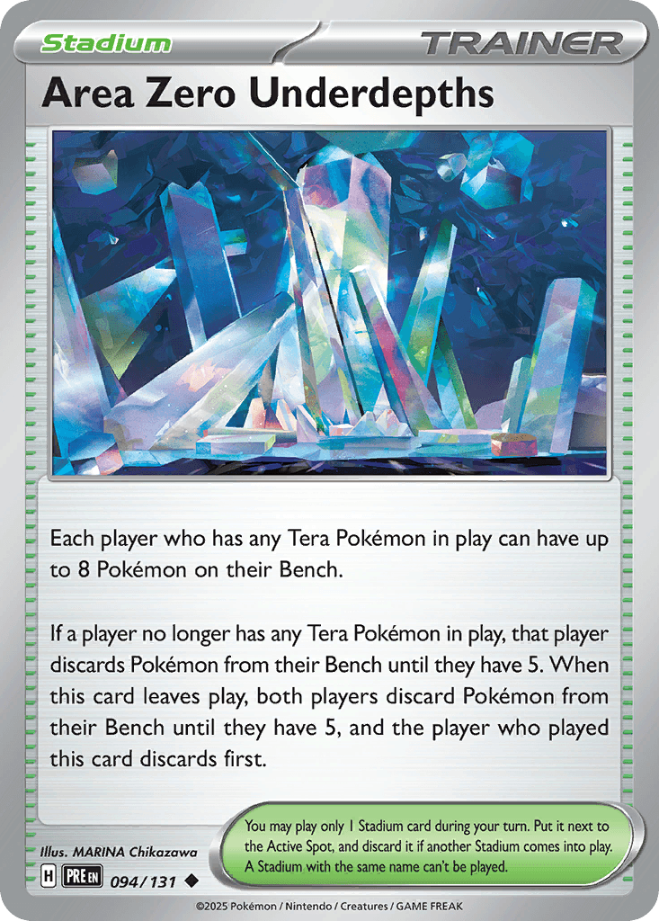 Area Zero Underdepths Pokémon card