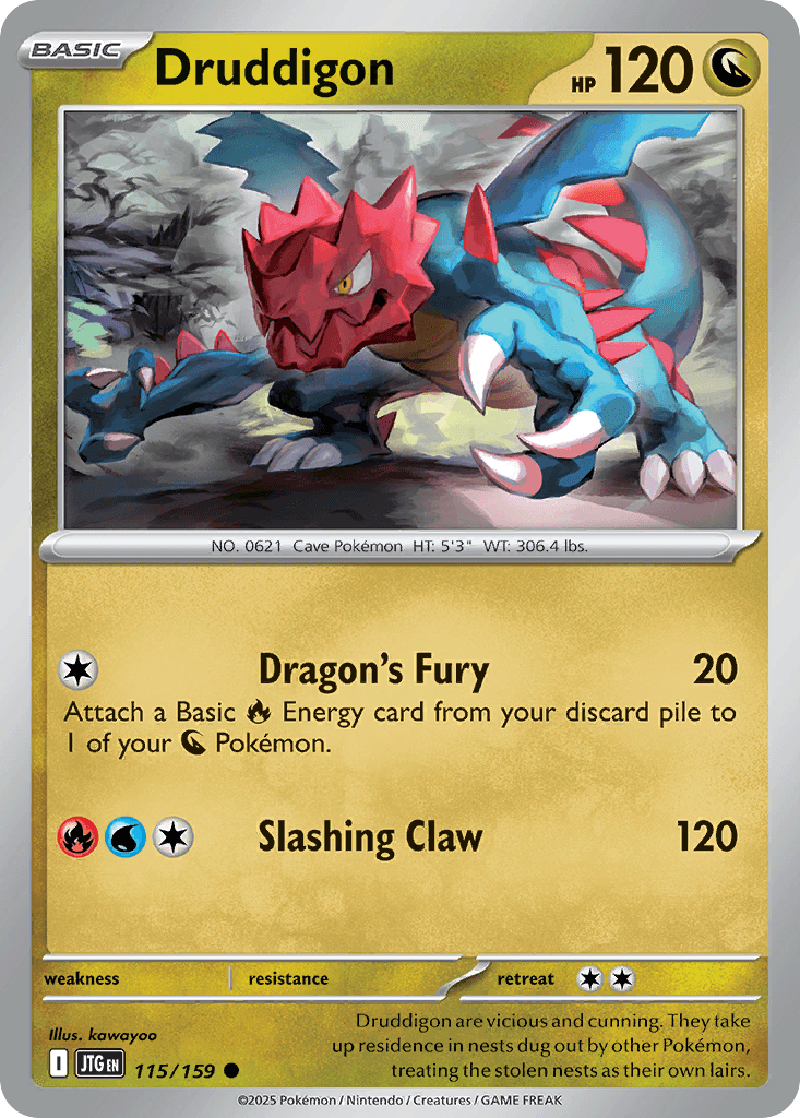 Druddigon — Dragon type