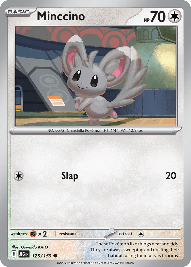 Minccino Pokémon card
