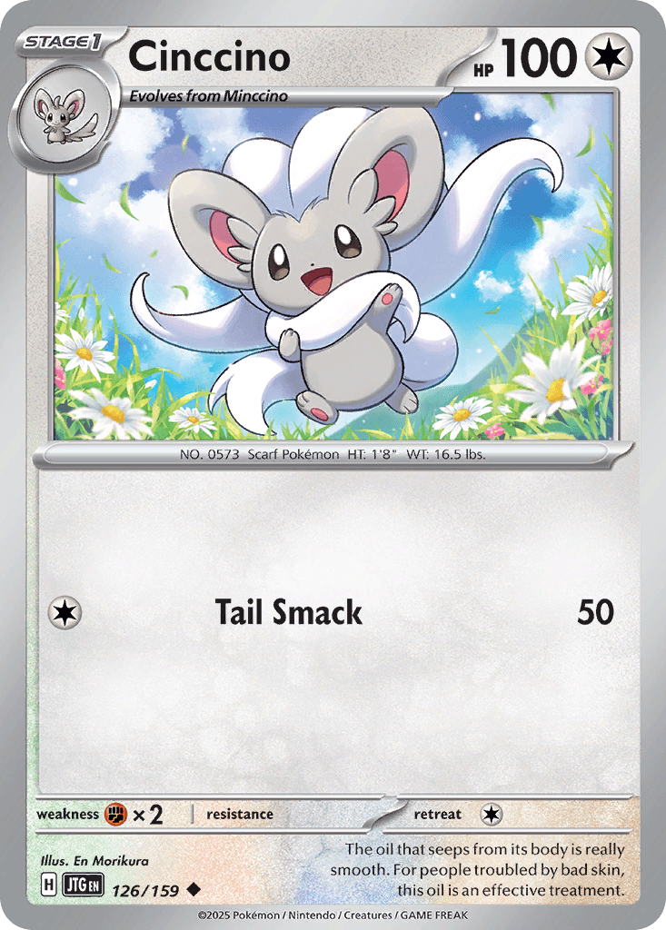 Cinccino Pokémon card