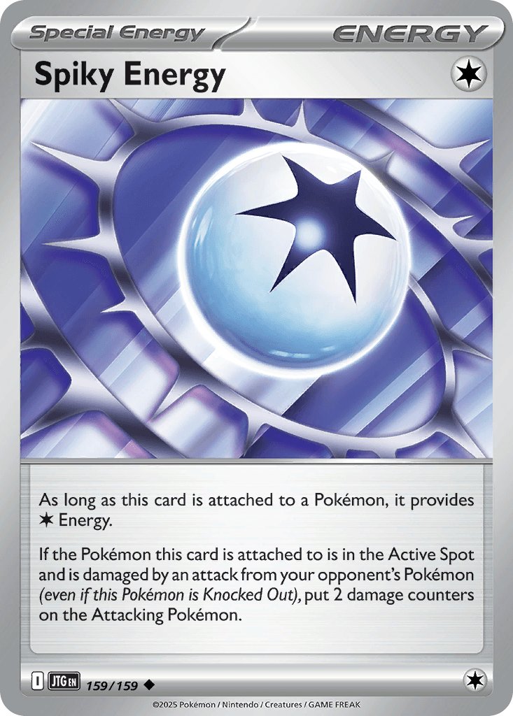 Spiky Energy Pokémon card