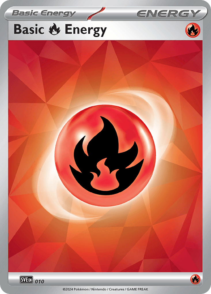 Basic Fire Energy Pokémon card