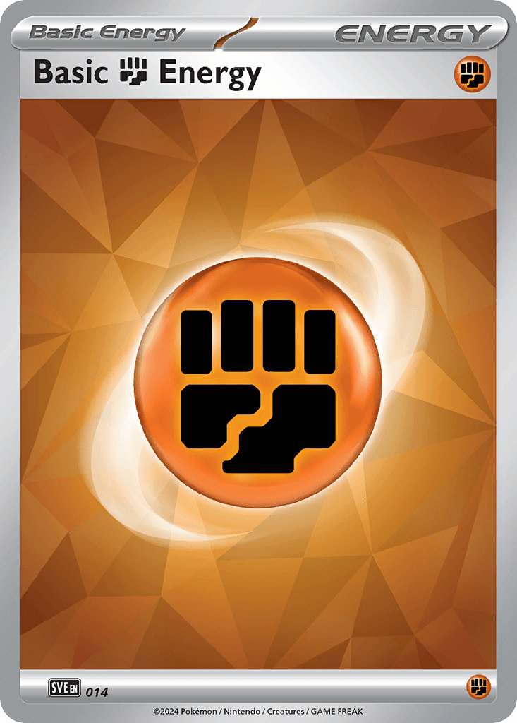 Basic Fighting Energy Pokémon card