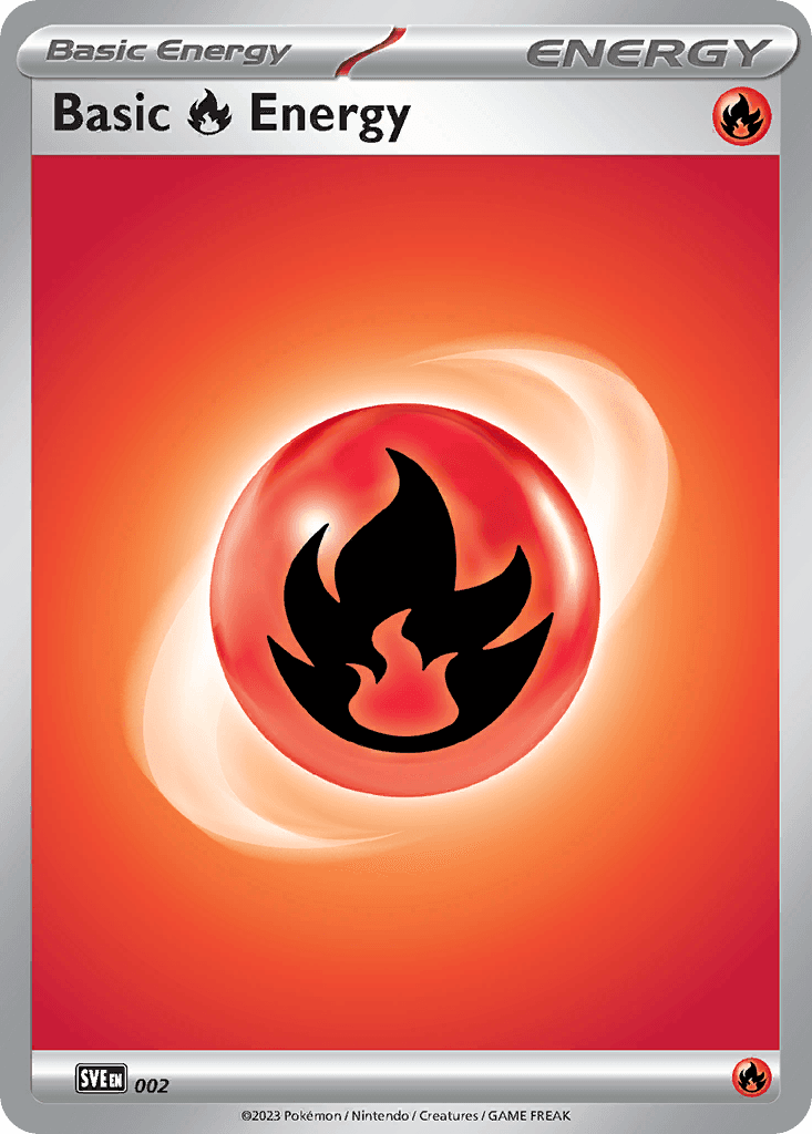Basic Fire Energy Pokémon card