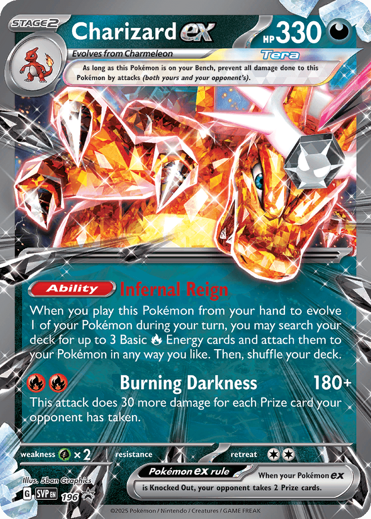 Charizard ex from Scarlet & Violet Promos
