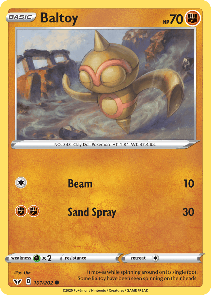 Baltoy Pokémon card