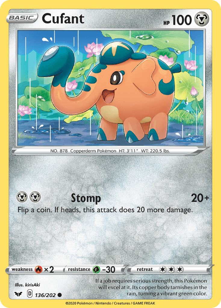 Cufant Pokémon card