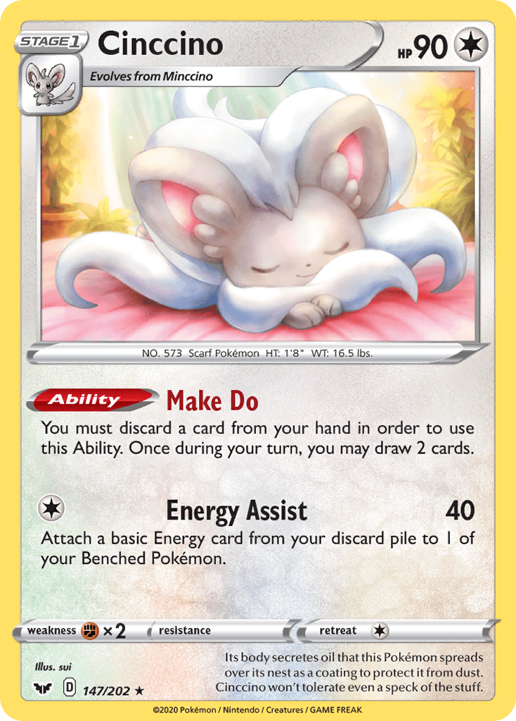 Cinccino Pokémon card