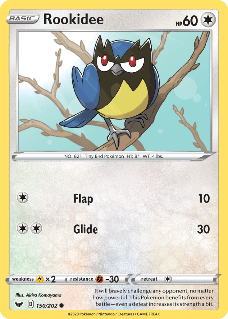 Rookidee Pokémon card