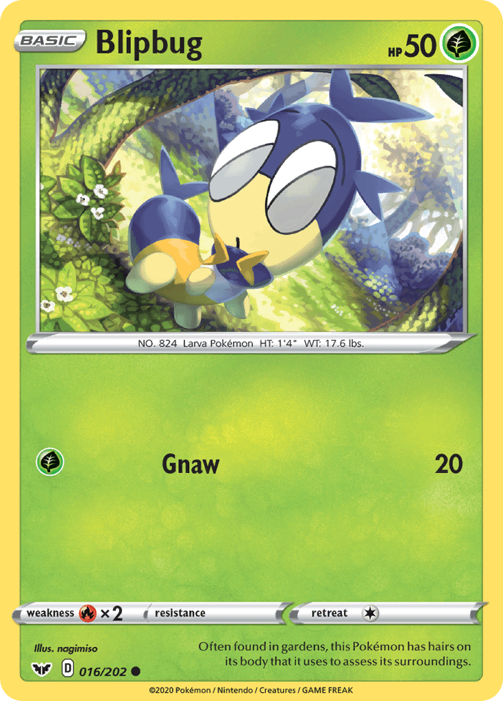 Blipbug Pokémon card