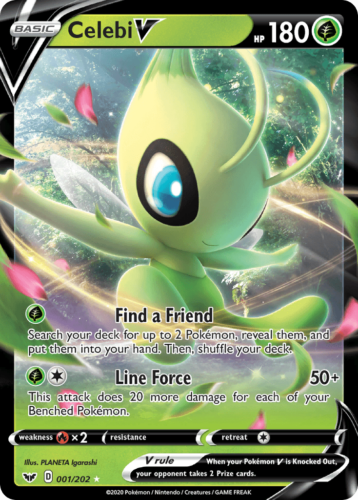 Celebi V from Sword & Shield