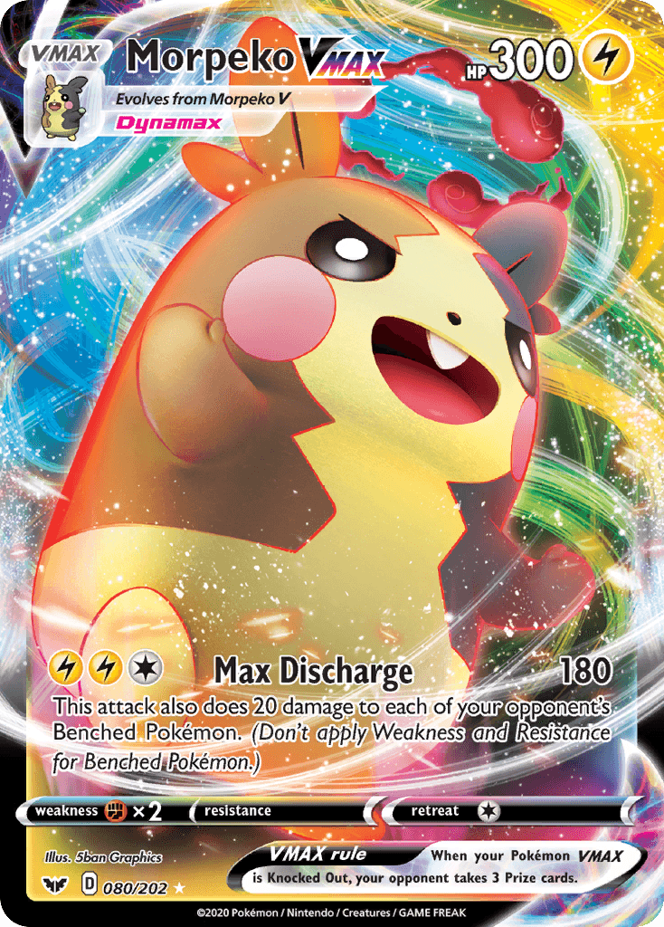 Morpeko VMAX — Rare Holo VMAX