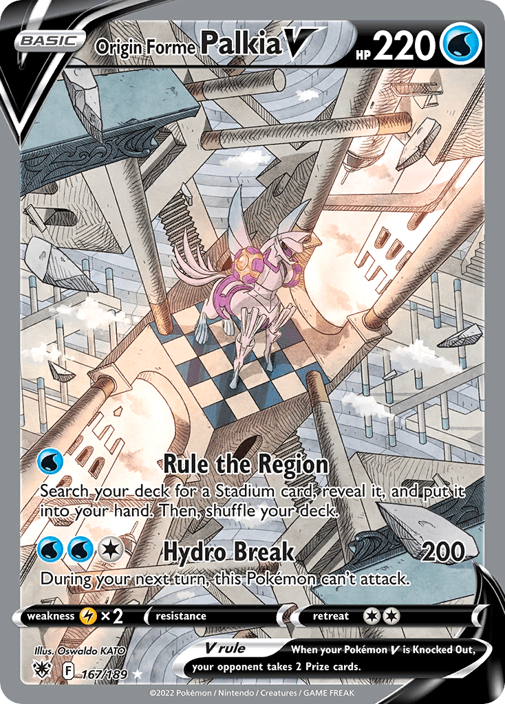 Origin Forme Palkia V — Gen 4