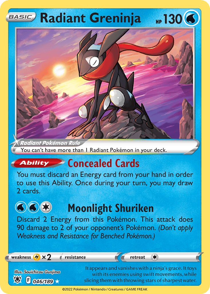 Radiant Greninja from Astral Radiance