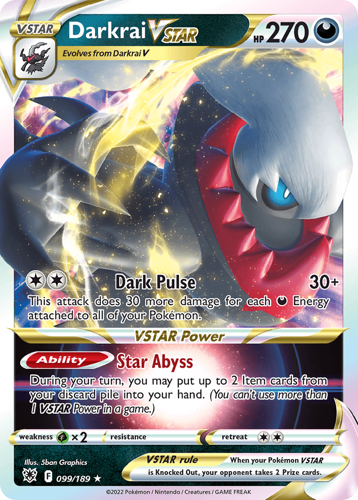 Darkrai VSTAR from Astral Radiance