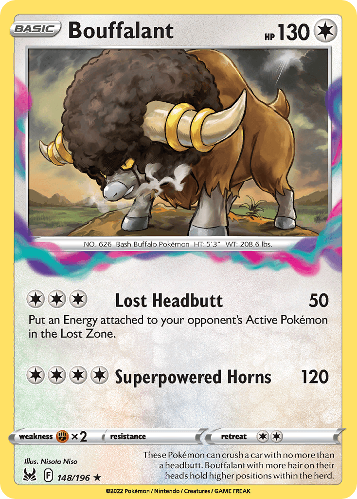 Bouffalant Pokémon card