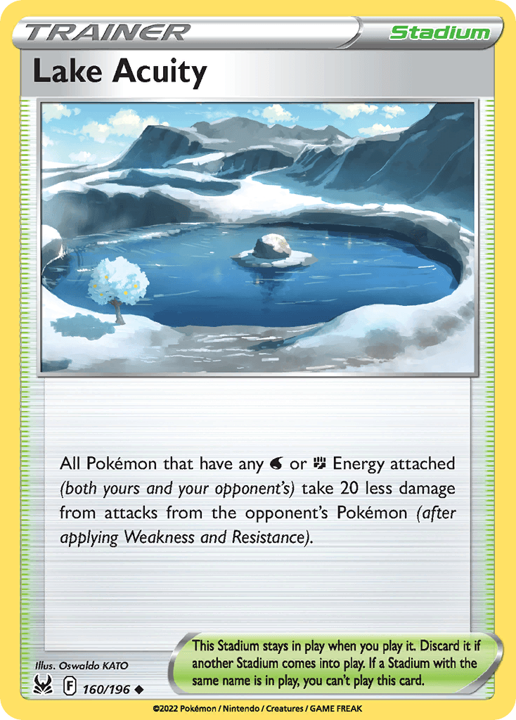 Lake Acuity Pokémon card