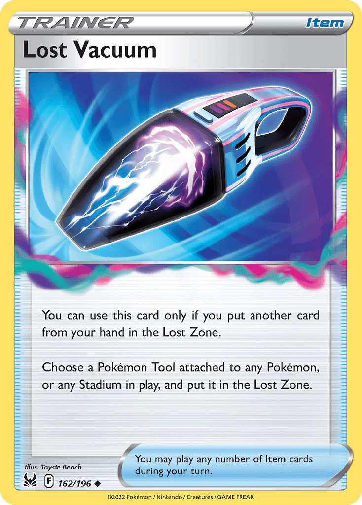 Lost Vacuum Pokémon card