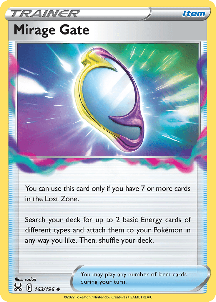 Mirage Gate Pokémon card