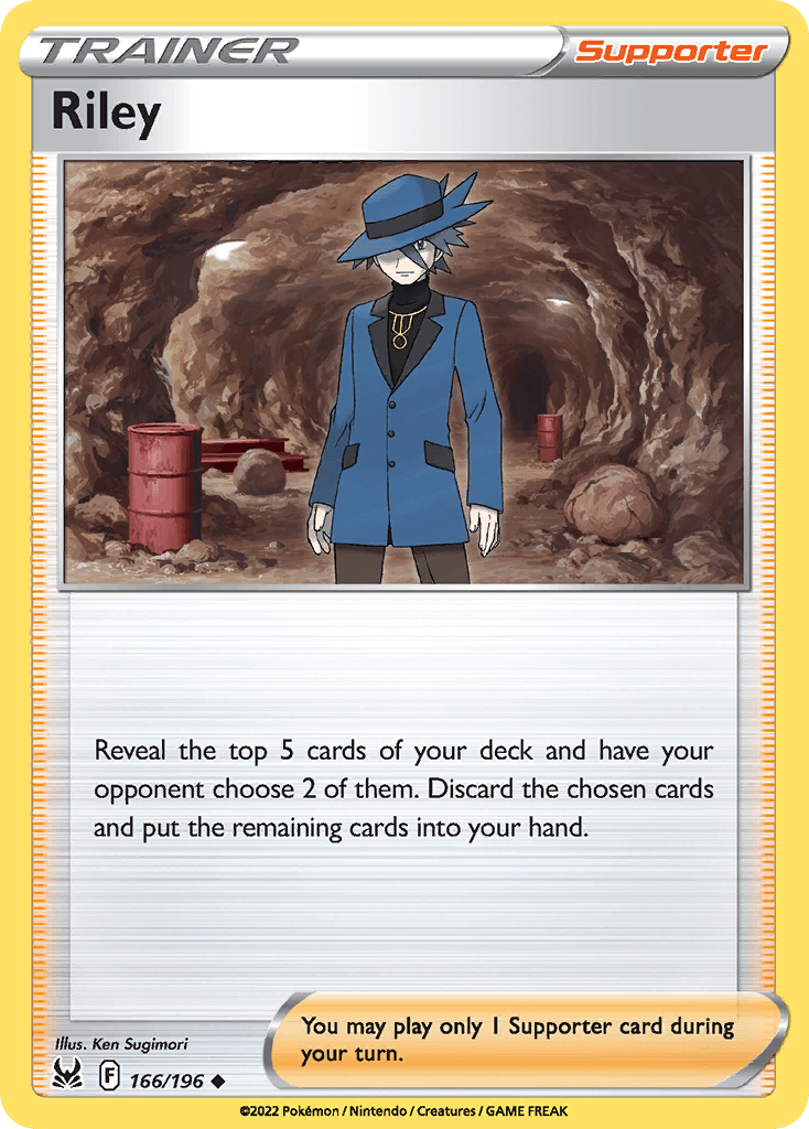 Riley Pokémon card